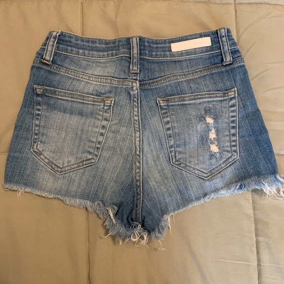 Cello Denim Distressed Shorts - Picture 2 of 3